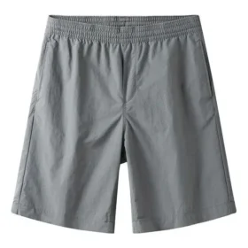 Pantaloni scurți cu logo pe buzunarul din spate „Grey”
