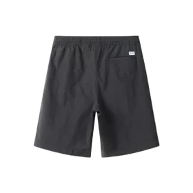 Pantaloni scurți cu logo pe buzunarul din spate „Negru”