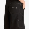 Pantaloni scurți de tip carpenter din pânză de bumbac spălată Pantaloni scurți de tip carpenter din pânză de bumbac spălată