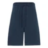 Pantaloni scurți de tâmplar din twill gros spălat „Navy”