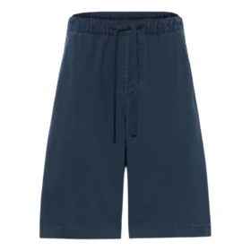Pantaloni scurți de tâmplar din twill gros spălat „Navy”