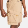 Pantaloni scurți elastici, cu uscare rapidă și rezistenți la vânt „Yellow”