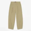 Pantaloni utilitari din bumbac și in pentru femei Pantaloni utilitari din bumbac și in pentru femei