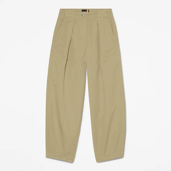 Pantaloni utilitari din bumbac și in pentru femei Pantaloni utilitari din bumbac și in pentru femei