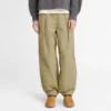 Pantaloni utilitari din bumbac și in pentru femei Pantaloni utilitari din bumbac și in pentru femei