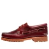 Pantofi autentici cu 3 ochiuri „Burgundy”