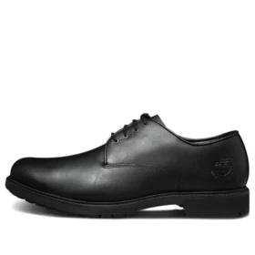Pantofi Oxford Earthkeepers Stormbuck cu vârf drept „Negru Full Grain”
