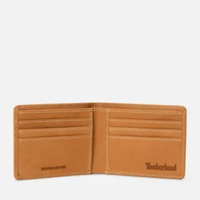 Portofel iconic Wheatlock din nubuc bifold