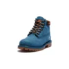 Premium 6-Inch Waterproof Boot „Blue Suede Nubuck Camo”