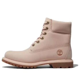Premium 6-Inch Waterproof Boot „Light Pink Nubuck”