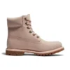 Premium 6-Inch Waterproof Boot „Light Pink Nubuck”