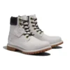 Premium 6-Inch Waterproof Boot „Nubuc gri deschis”