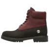 Premium 6 Inch Waterproof „Burgundy Negru”
