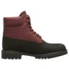 Premium 6 Inch Waterproof „Burgundy Negru”