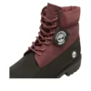 Premium 6 Inch Waterproof „Burgundy Negru”