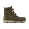 Premium Waterproof Boot cu talpă lată de 6 inch „Nubuc verde măslin”