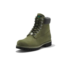 Premium Waterproof Boot de 6 inch „Green Nubuck”