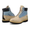 Premium Waterproof Boot de 6 inch „Light Beige Blue”