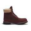Premium Waterproof Boot de 6 inch „Nubuc burgund”