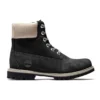 Premium Waterproof Boot de 6 inch „Nubuc negru”