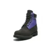 Premium Waterproof Boot de 6 inch „Nubuc negru cu violet”