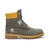 Premium Waterproof Boot de 6 inch „Nubuc verde închis”
