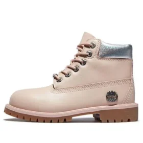 Premium Waterproof Boot de 6 inch „Pink Full Grain”