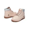 Premium Waterproof Boot de 6 inch „Pink Full Grain”