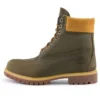 Premium Waterproof Boot de 6 inch „Verde măslin Galben”