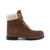 Premium Waterproof Boot de 6 inci „Brown and Fleece Collar”