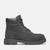 6-Inch Premium Waterproof Boot pentru juniori, de 15 cm – Nubuc negru