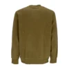 Pulover cu logo brodat „Olive Green”