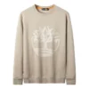 Pulover cu logo copac „Beige”