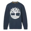 Pulover cu logo copac „Navy”