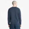 Pulover cu logo mini copac „Navy”