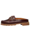 Saboți cu 3 ochiuri „Burgundy Full Grain”