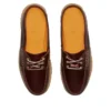 Saboți cu 3 ochiuri „Burgundy Full Grain”