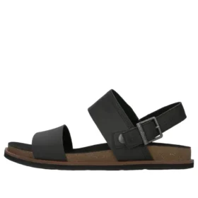 Sandale Amalfi Vibes cu 2 benzi „Negru”