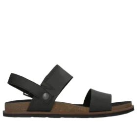 Sandale Amalfi Vibes cu 2 benzi „Negru”