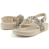 Sandale cu baretă Malibu Waves „Leopard Nubuck”