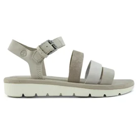 Sandale Lotti Lou cu 3 benzi „Beige”
