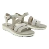 Sandale Lotti Lou cu 3 benzi „Beige”