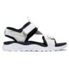 Sandale Ripcord cu curea dublă „White Negru”
