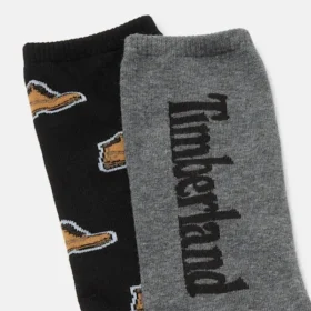 Set de 2 perechi de șosete scurte Timberland® cu imprimeu pe toată suprafața Set de 2 perechi de șosete scurte Timberland® cu imprimeu pe toată suprafața
