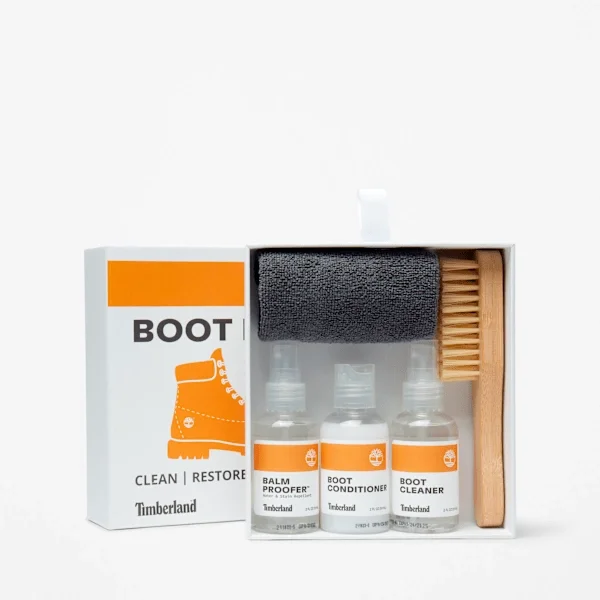 Set de îngrijire pentru cizme – Soluții de curățare, balsam și repelenți Set de îngrijire pentru cizme – Soluții de curățare, balsam și repelenți