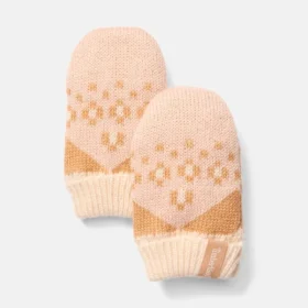 Set de pălării și mănuși Fairisle pentru copii