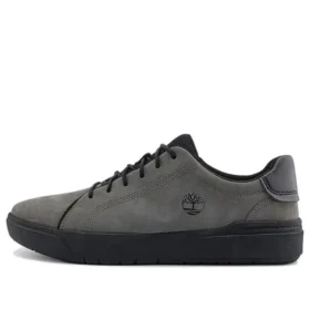 Sneakerși din piele Seneca Bay „Gri închis”
