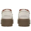 Stone Street Platform Buckle „Beige Natural Nubuck”