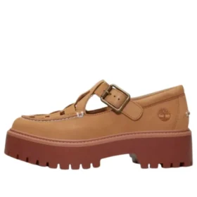 Stone Street Platform Buckle „Medium Beige Nubuck”