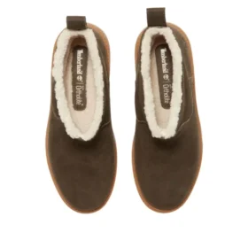 Stone Street Warm-Lined Platform „Dark Maro Full Grain”